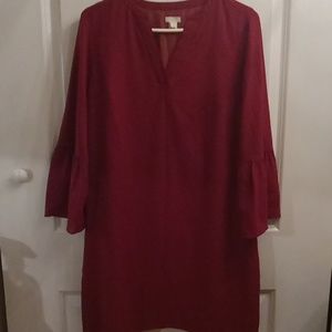 J. Crew Dress Maroon Size 6